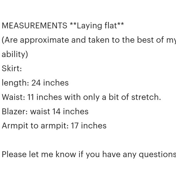 Vintage Petite Sophisticate 2 piece blazer and skirt - Picture 11 of 11